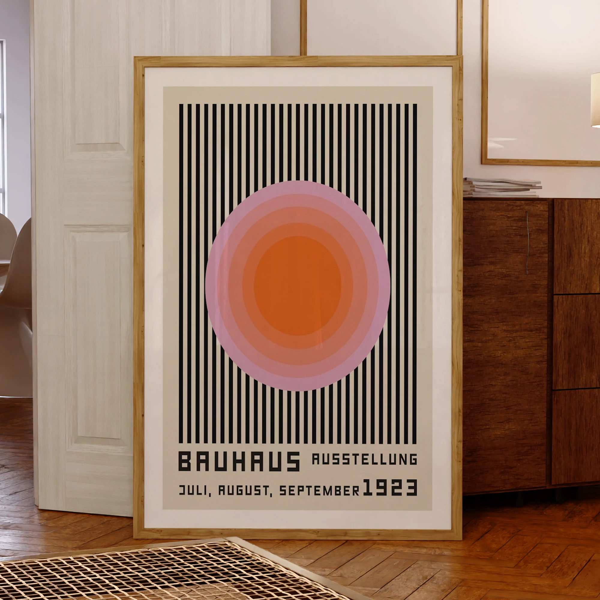 Bauhaus Exhibition July August September 1923 Wall Art Prints Canvas Painting Poster Picture For Living BedRoom Home Decor