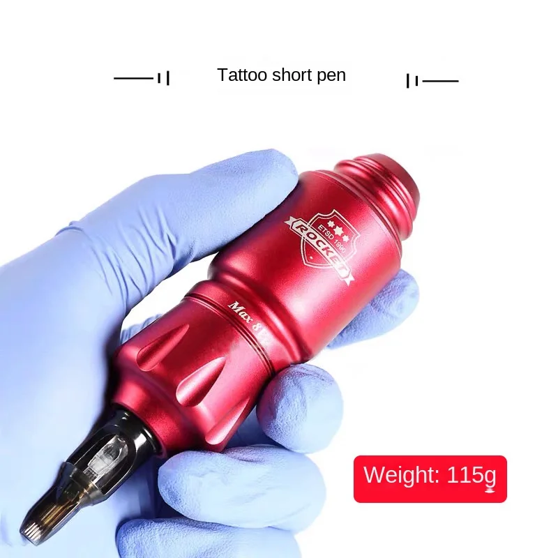 

Rotary Tattoo Machine Professional Short Mini Rocket Motor RCA High Quality Stroke 3.6mm Rocket Tattoo Pen Gun Aluminum Alloy