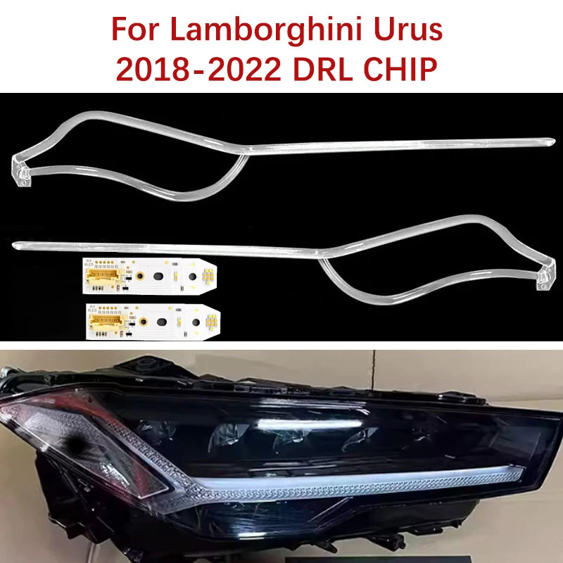 

Ballast Chip Lamp Tube for Lamborghini URUS Car Headlight DRL CHIP Light Guide Strip 18-2022 White Angel Eye Light Source Module
