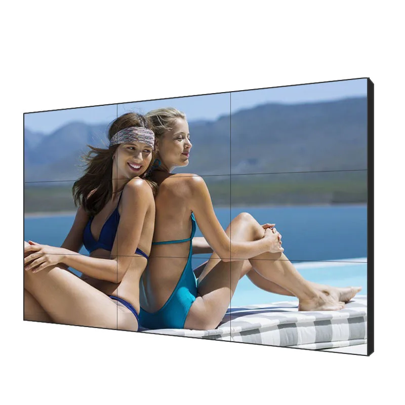Splicing screen 46/49/55/65/75 inch exhibition hall conference LCD screen, monitoring LED TV wall