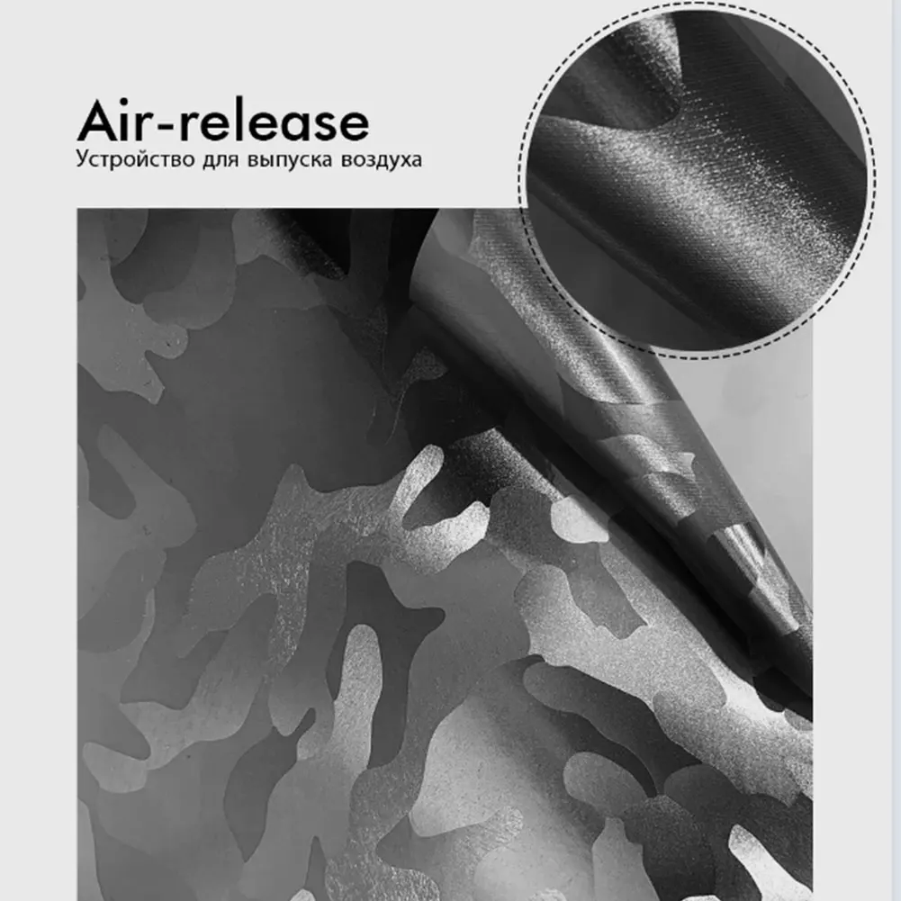 50x30CM Ghost Texture Carbon Fiber Wrap Vinyl Film 3D/6D Matte Effect High Gloss Motorcycle Body Interior Stickers