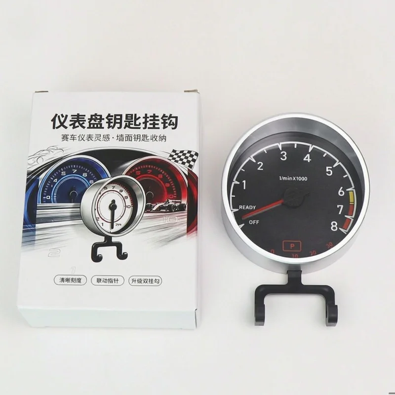 New Style Racing Dial Wall Key Hook Universal Tachometer Key Hook Linkage Instrument Tachometer Key Hook Without Drilling