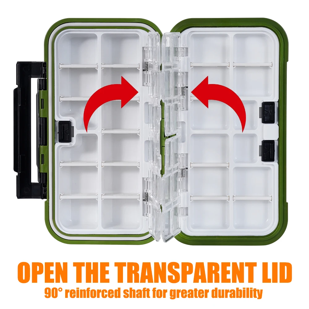 Waterproof Fishing Tackle Box Fishing Accessories Tool Storage Box Fish Hook Lure Fake Bait Boxes For Carp Fishing Goods