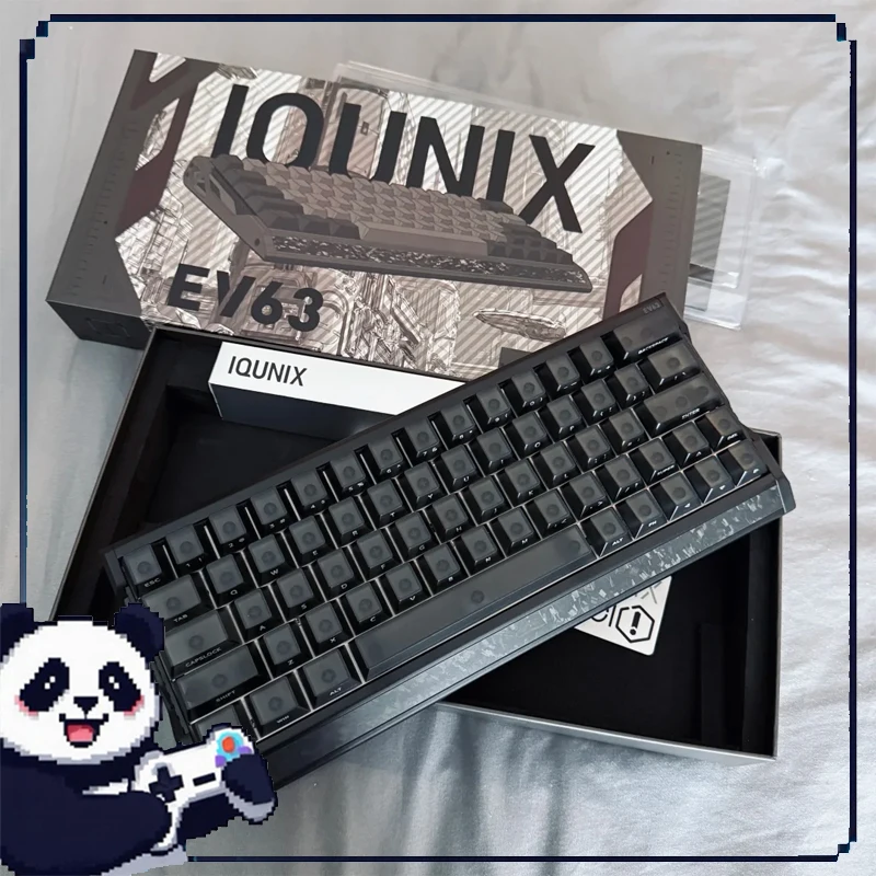 

Iqunix Ev63 Magnetic Switch Keyboard Aluminum Shell Pbt Keycap 8khz Hall Sensor Fps Valorant Apex Gaming Pc Desktop Accessories