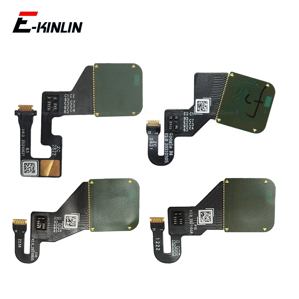 Fingerprint Scanner Connector Parts For Google Pixel 6a 8a 6 7 8 Pro Touch Sensor ID Return Button Key Connection Flex Cable