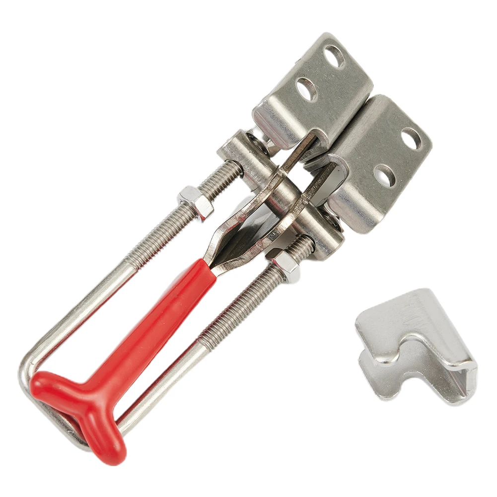 2pcs for toggle Clamps Stainless Steel for 200kg Load Adjustable Locking Distance 6 30mm Waterproof Design 2pcs