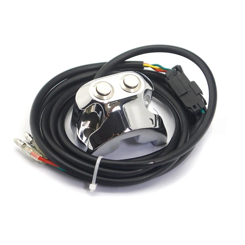 Super Sale 2 Button 3 Wire Controllers Switch Air Ride Handle Bar for Harley Dyna Street Glide Sportsters 883 AERO-A XL1200 V-Ro