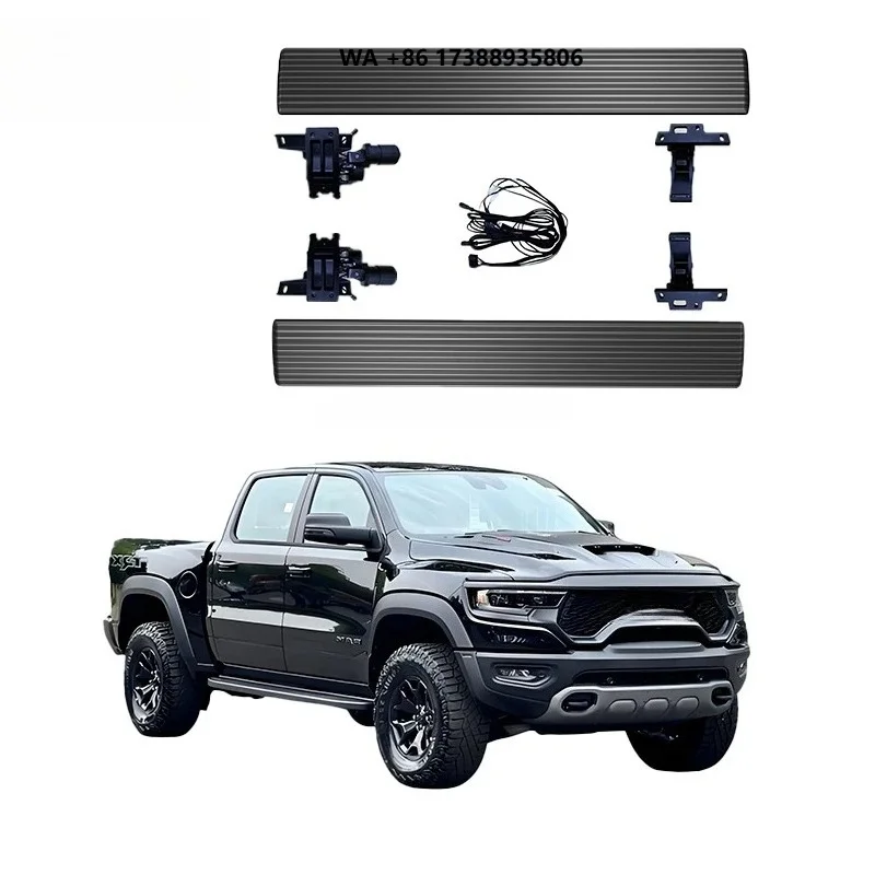 Automotive Fabrik-Modifikationsteile Intelligente Elektrische Trittbretter Elektrische Seitenstufe für Dodge Ram TRX