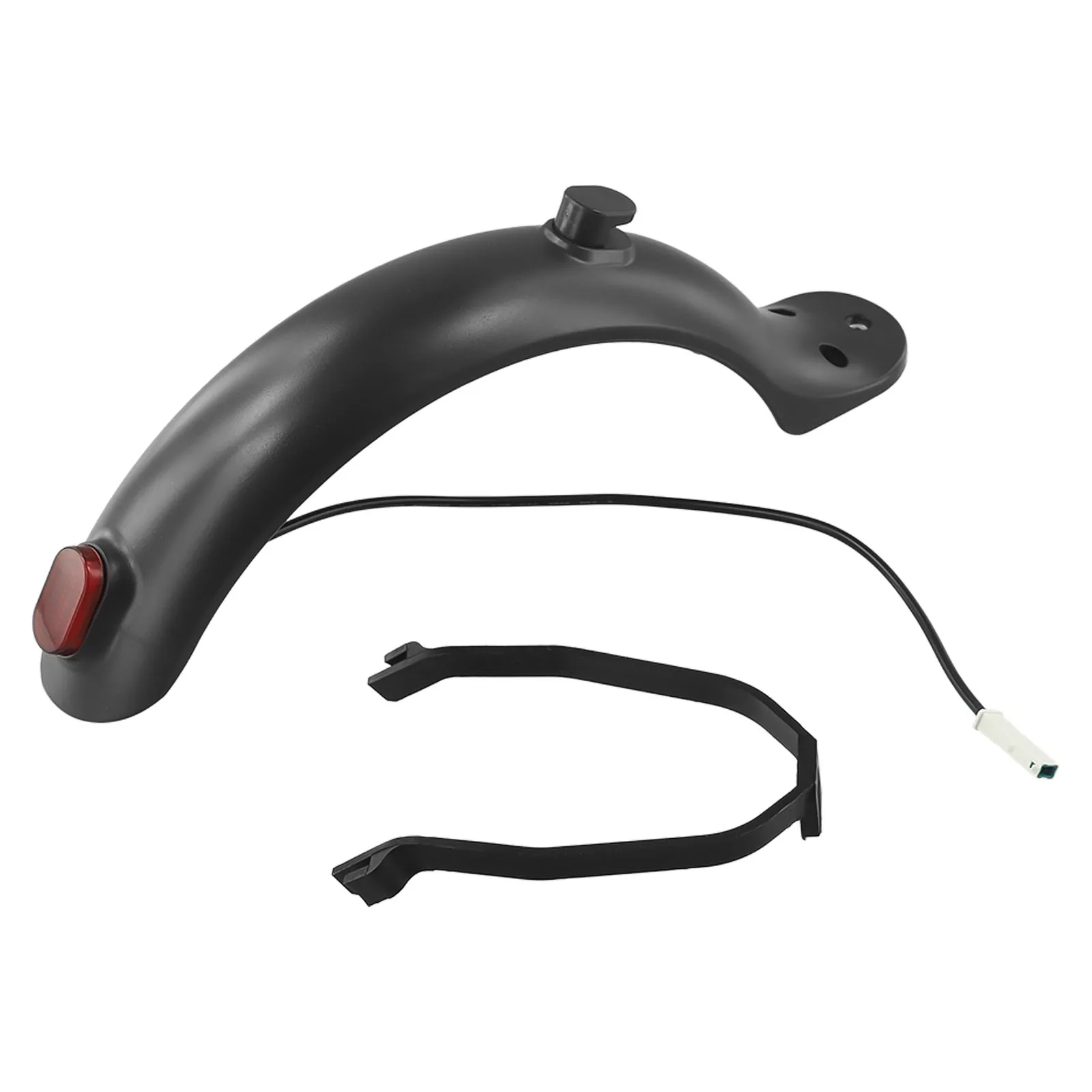 Rear Mudguard and Taillight Replacement Kit for For xiaomi For M365 Including Bracket 3 Nuts 2 Screws 1 Wrench and