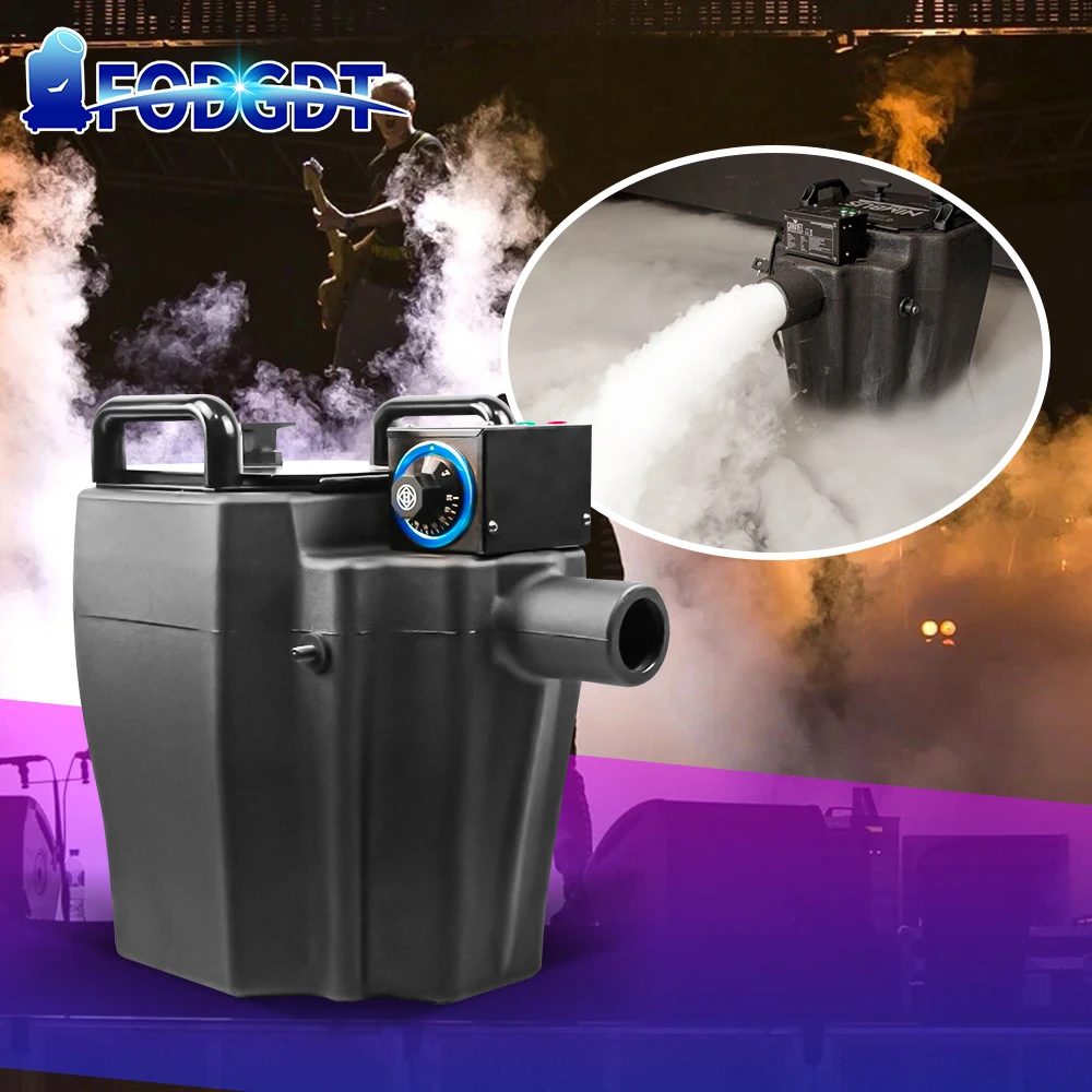 6000W Dry Ice Machine Low Lying Fog Smoke Machine Nimbus Satge Special Fog Machine for DISCO Wedding Party Events Fast Delivery