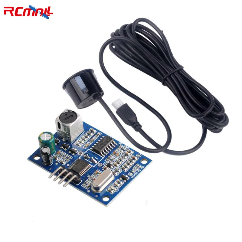 RCmall JSN-SR04T Ultrasonic Module Waterproof , JSN-SR04T-3.0 Integrated Distance Measuring Transducer Sensor for Arduino FZ1655