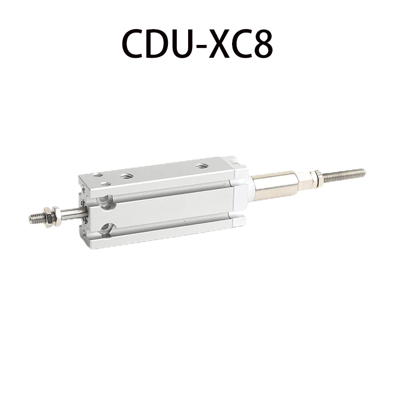 Mini with Magnetic Adjustable Stroke Free Mounting Cylinder CDU10-10D-10 CDU16-20D-20 CDU20-30D-20 CDU25-40D-30 CDU32-50D-30