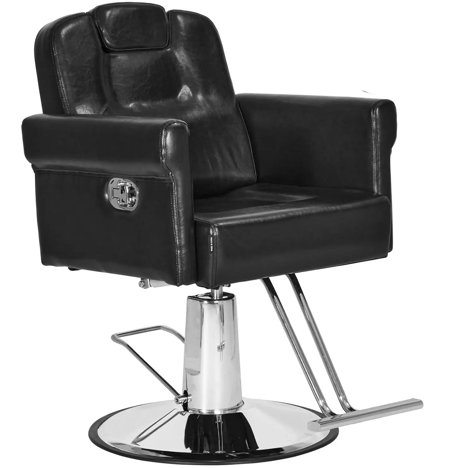 Hydraulic Barber Chair with Removable Headrest & 360° Swivel, Adjustable Height Salon Spa Equipment, Customized