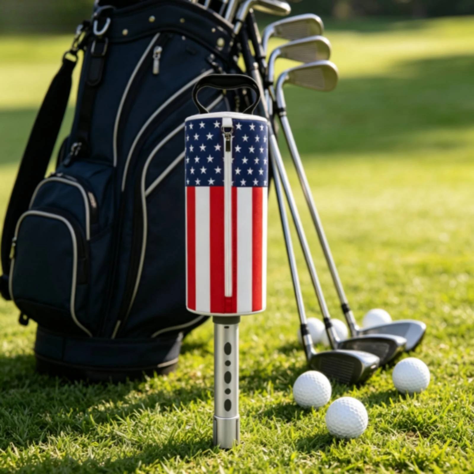 ที่เก็บลูกกอล์ฟพร้อมกระเป๋าซิป - Golf Bag บทวิจารณ์และราคา