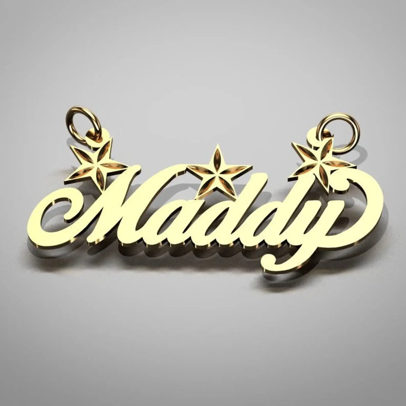 

Custom Gold Samsung Nameplate Pendant - 18K Gold Plated Personalized Handmade Name Pendant Charm Gift for Her