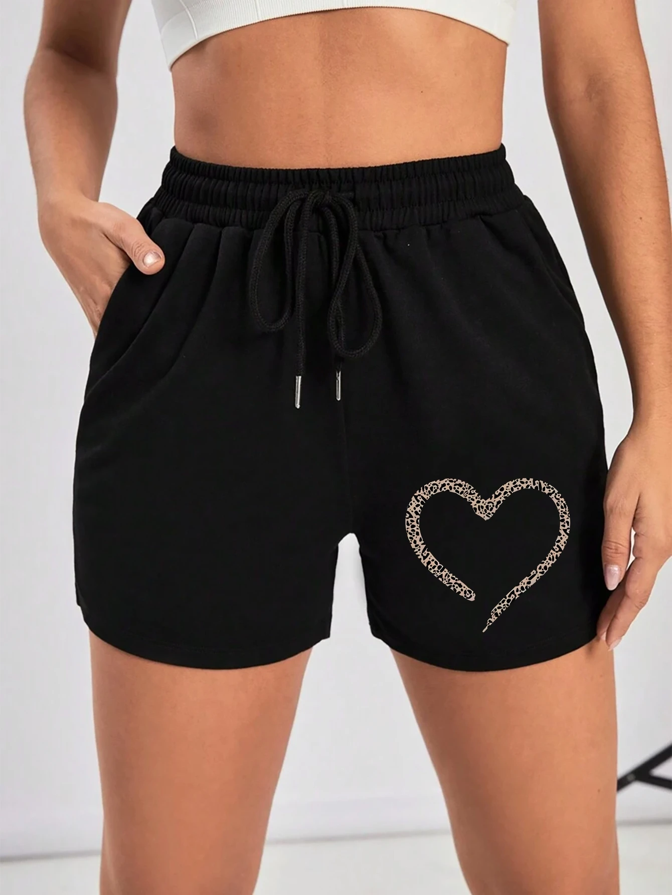 Spring/Summer Sports Printed Shorts Casual Women's Shorts Summer Shorts