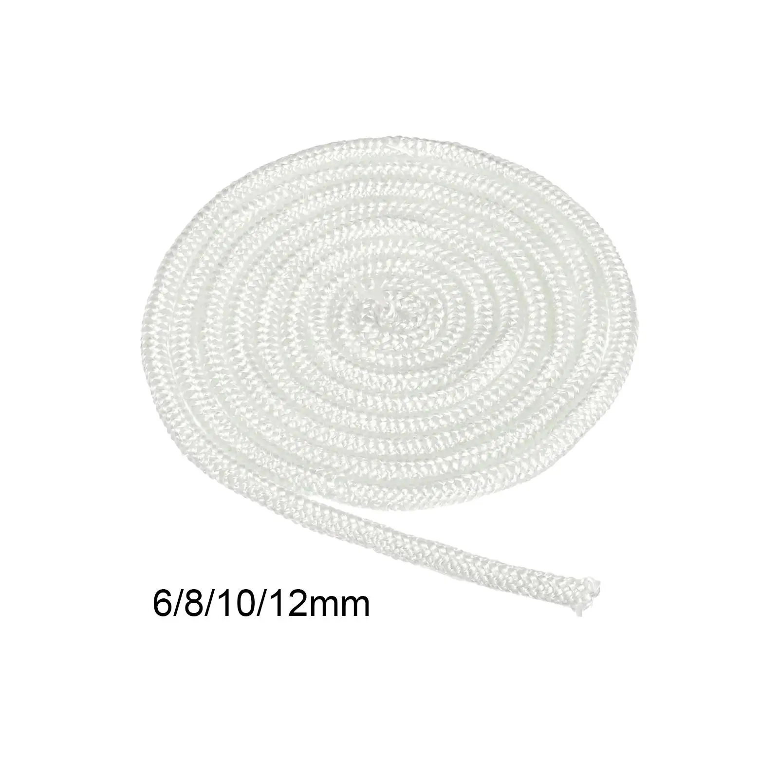 s Gasket 4M Cuttable Fireplace Sealing Rope, Woven Design, High Temperture Resistant Rope