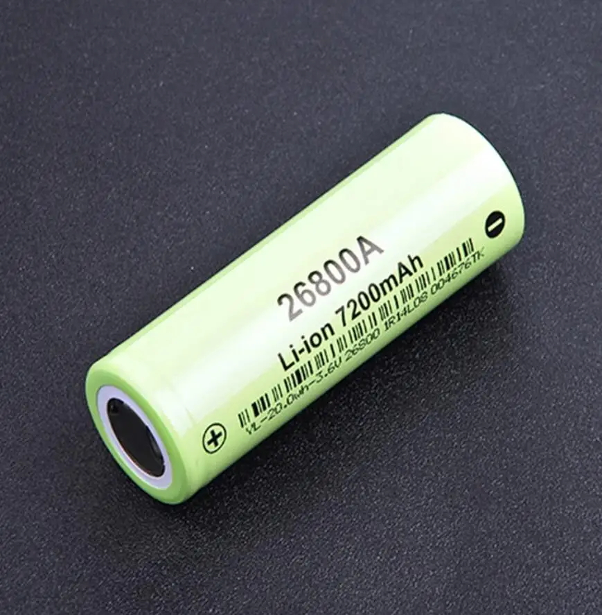 Battery accessory 26800 power 5C lithium battery 7200mAh