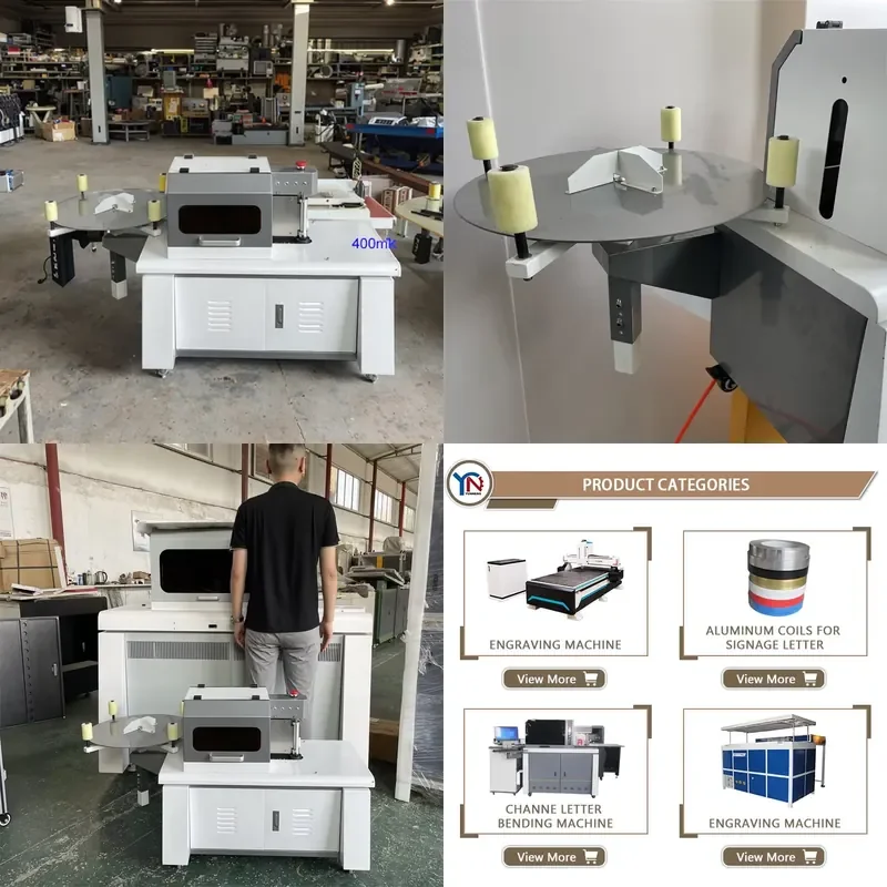 CNC Automatic 3D Channel Letter Bender for Aluminum Stainless Steel Signage Machine Alloy Used Engine Core Components