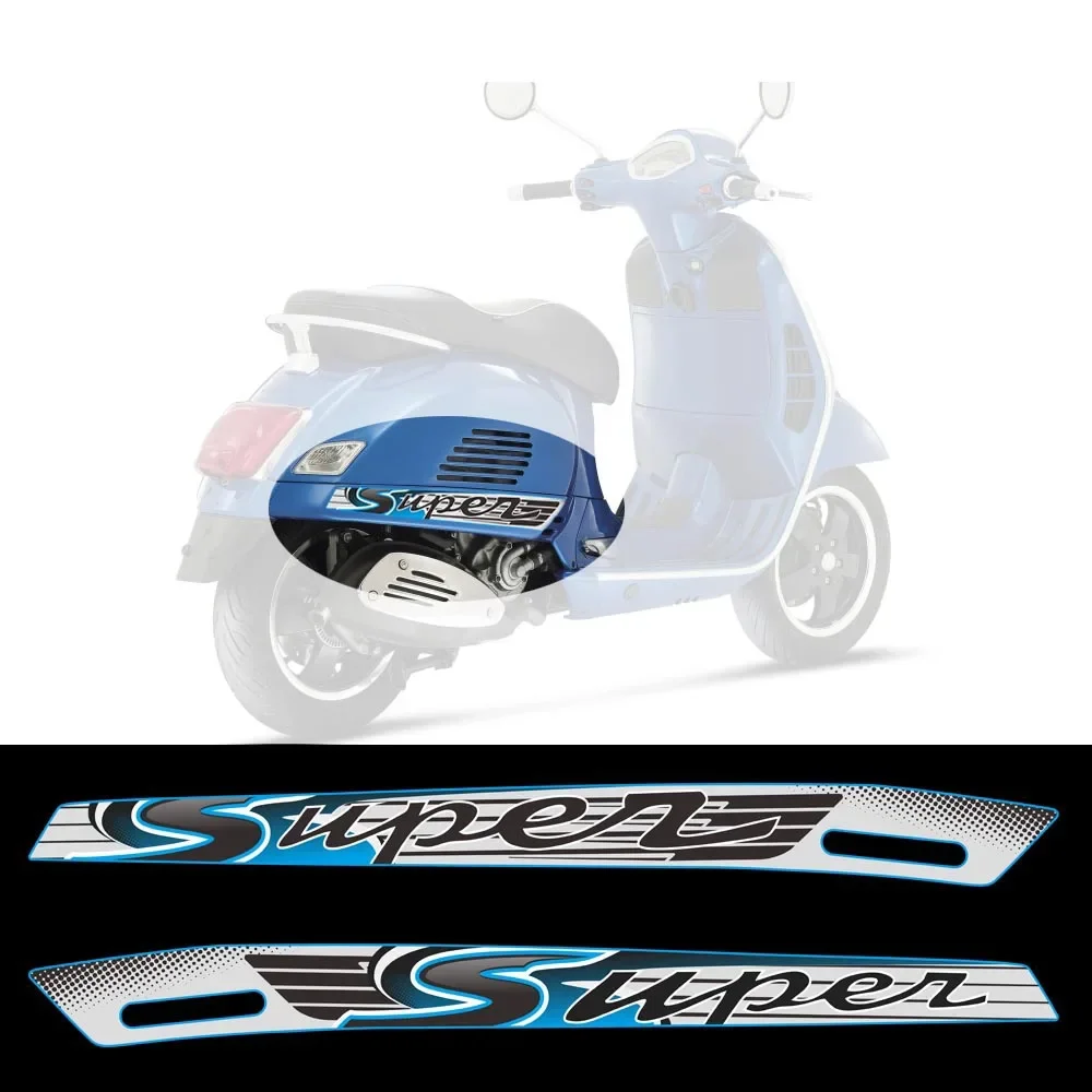 Motorcycle Fits For PIAGGIO Vespa GTS 300 Gts300 Sport Gts Decal Stickers Emblem Super Reflective Stickers