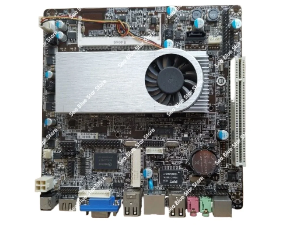 K-TD2550G-M2 main board D2550 industrial control main board POS machine, queuing machine MSATA LVDS 12V disassembly main board