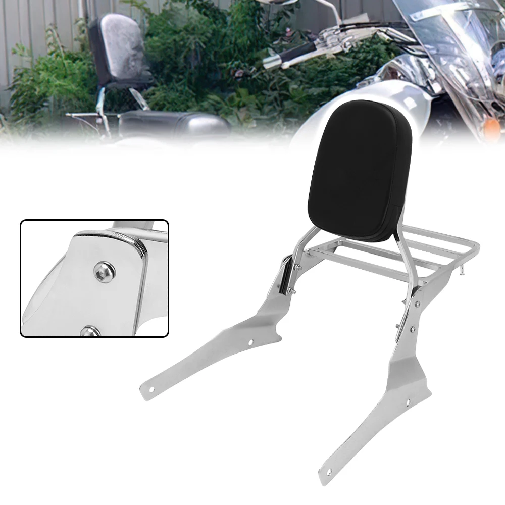 Motorcycle Sissy Bar Passenger Backrest Luggage Rack For Suzuki Boulevard M50 C50 05-11 Intruder Volusia VL400 VL800 2001-2012