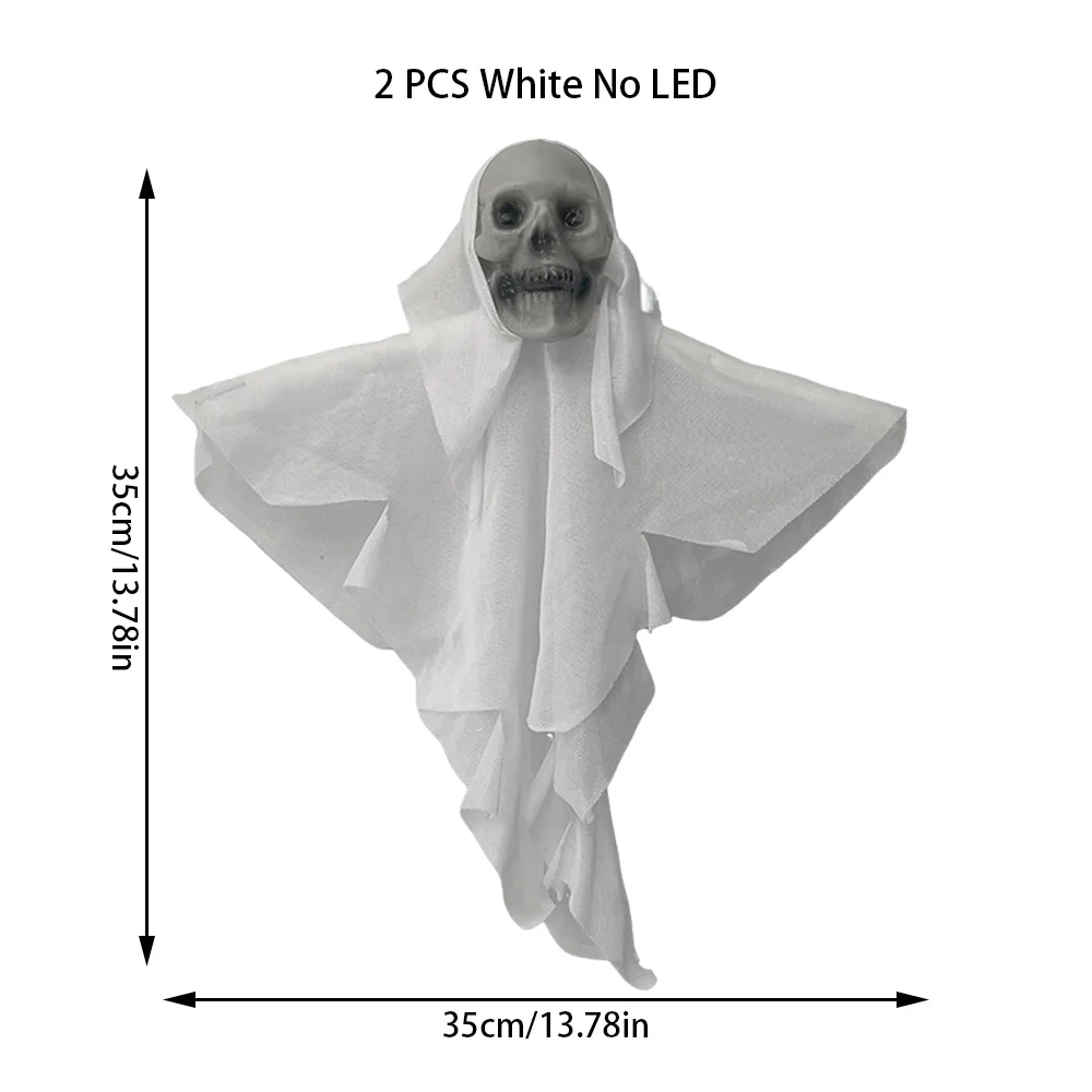 2PCS Halloween Dekorationen Party Hängen Schädel Skelett Geist Ornament Horror Requisiten Haunted Home Dekoration Halloween Im Freien – Detail 11