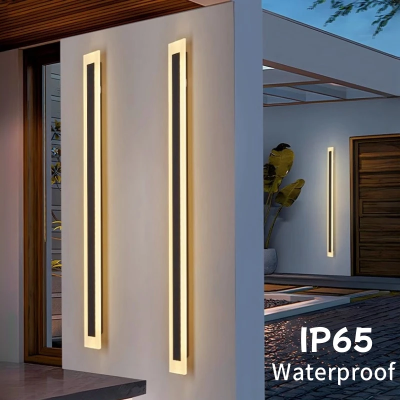 Outdoor Waterdichte LED Lange Wandlamp IP65 Veranda Entree Sonce Yard Voordeur Tuin Buitenmuur Verlichtingsarmatuur AC110/220V
