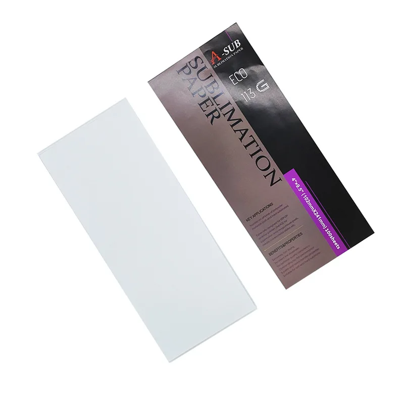 100sheets/lot Sublimation Paper Heat Transfer Printing Paper Size 4.5x9 Inches Special For 11oz Mugs