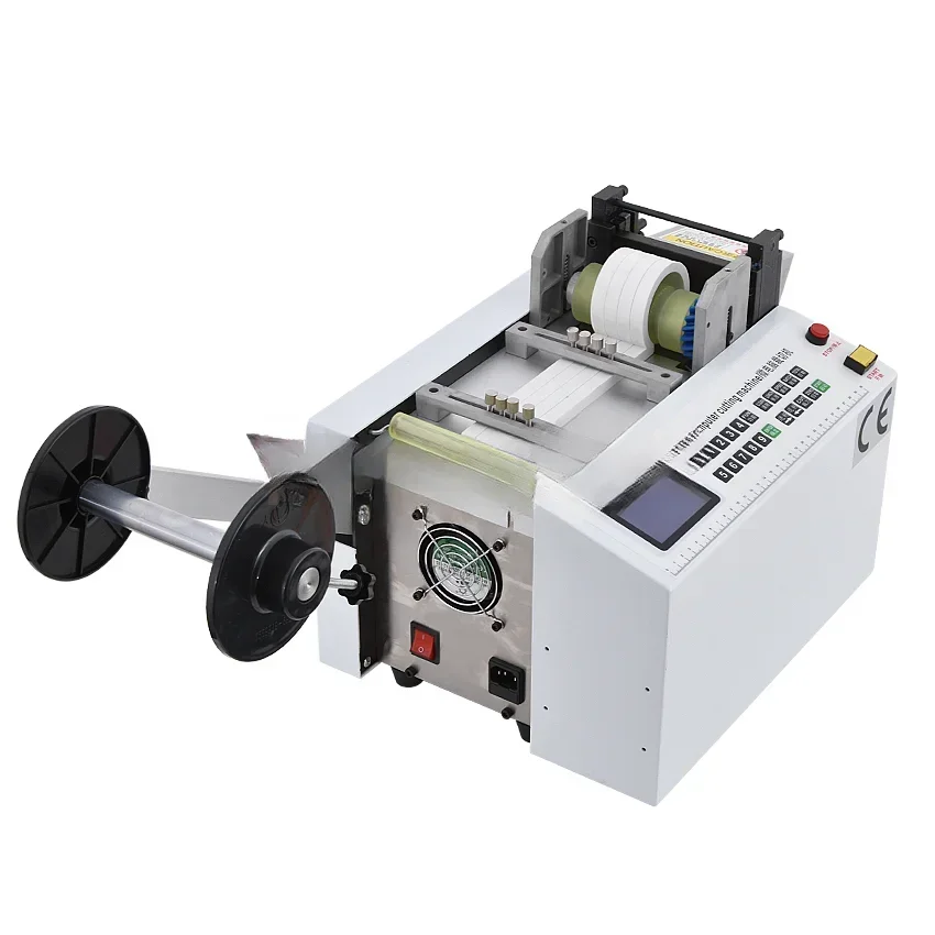 For New Hot HZX-100 Microcomputer Automatic Pipe Cutting Machine Heat-shrinkable Tube PE Hose Cutting Machine 110V/220V 350W