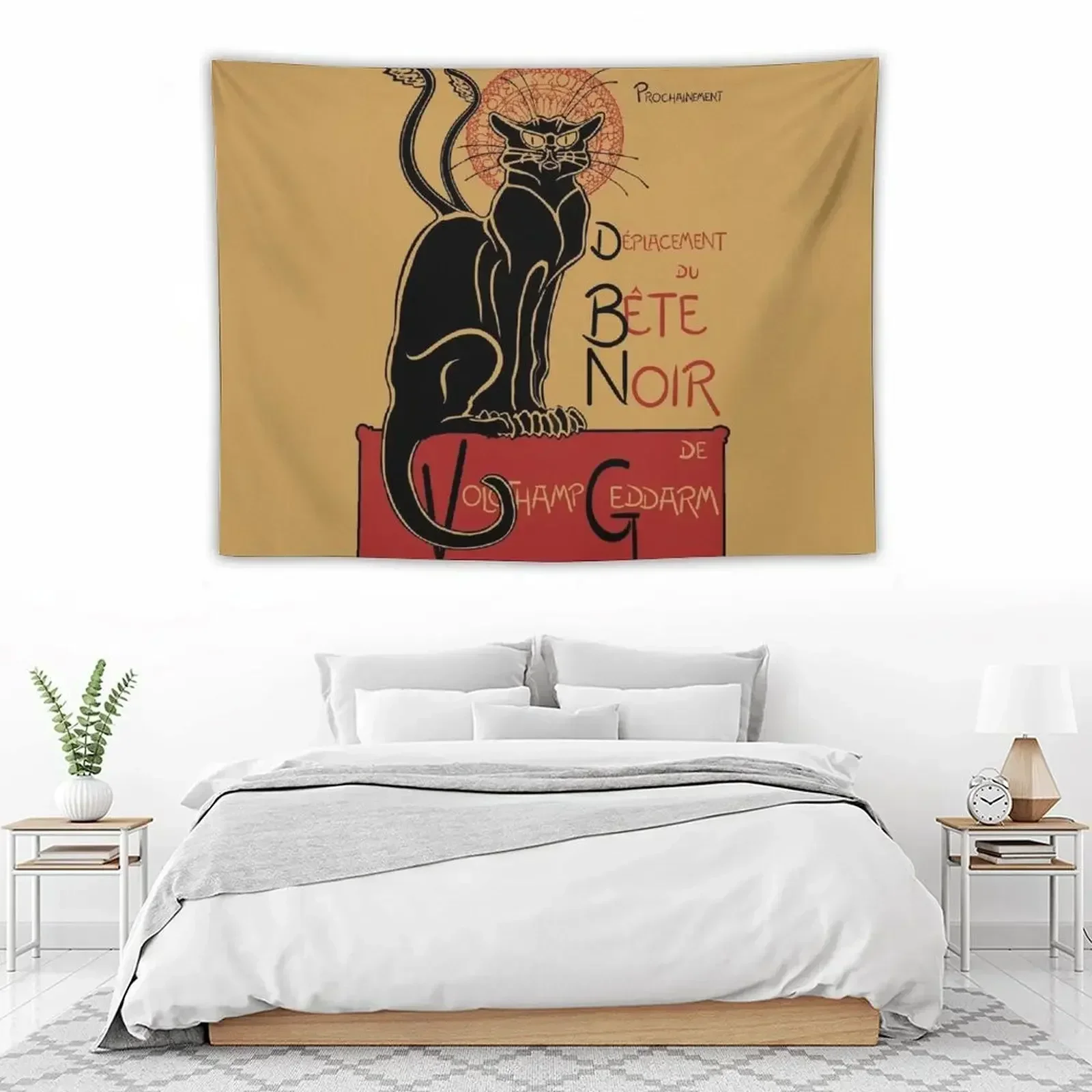 

Displacer Noir Tapestry Decoration Bedroom Decor For Room House Decor Wall Decor Tapestry