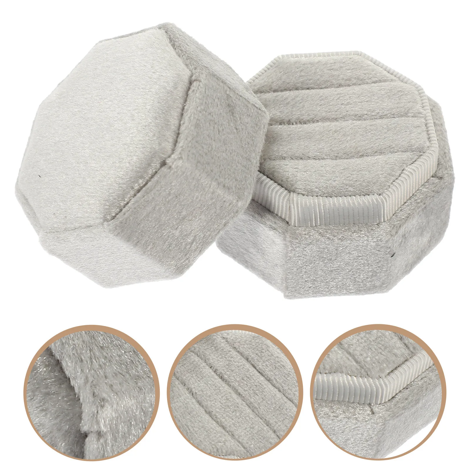 صندوق تغليف خاتم صندوق خاتم خطوبة صغير الحجم لاقتراح الزفاف مجوهرات هدية منظم عرض حامل التخزين