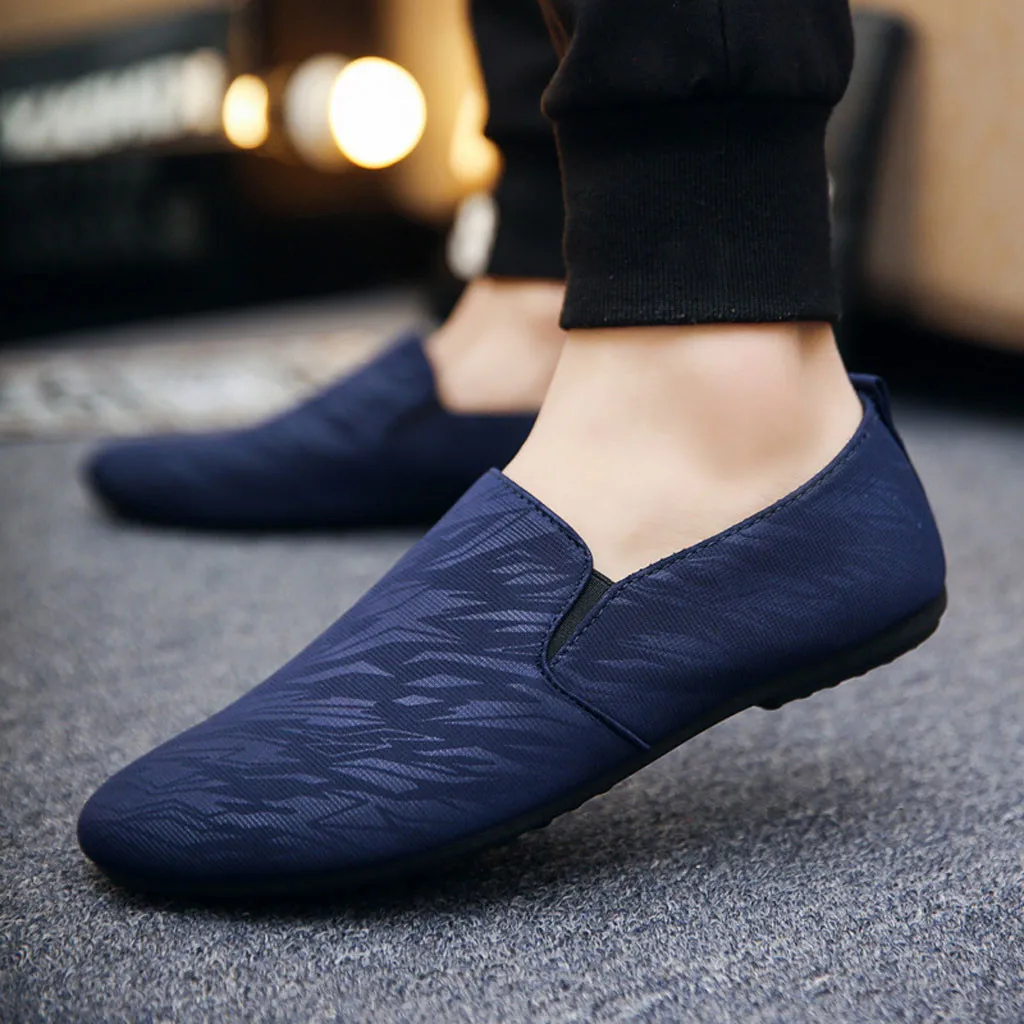 Mens Loafer Shoes Casual Suede Leather Shoes for Men Casual Wide Shoes Men Leather Casual Men Casual Boots Shoe with Zipper