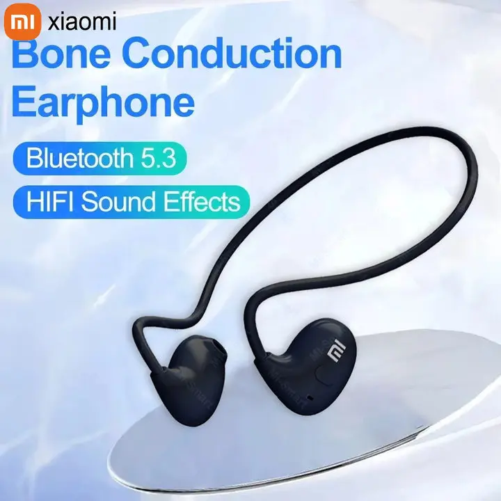 Xiaomi Wireless Bluetooth 5.3 Headphones Bone Conduction Waterproof Headset Stereo Over-Ear Sports Earphones Earbuds with Mic