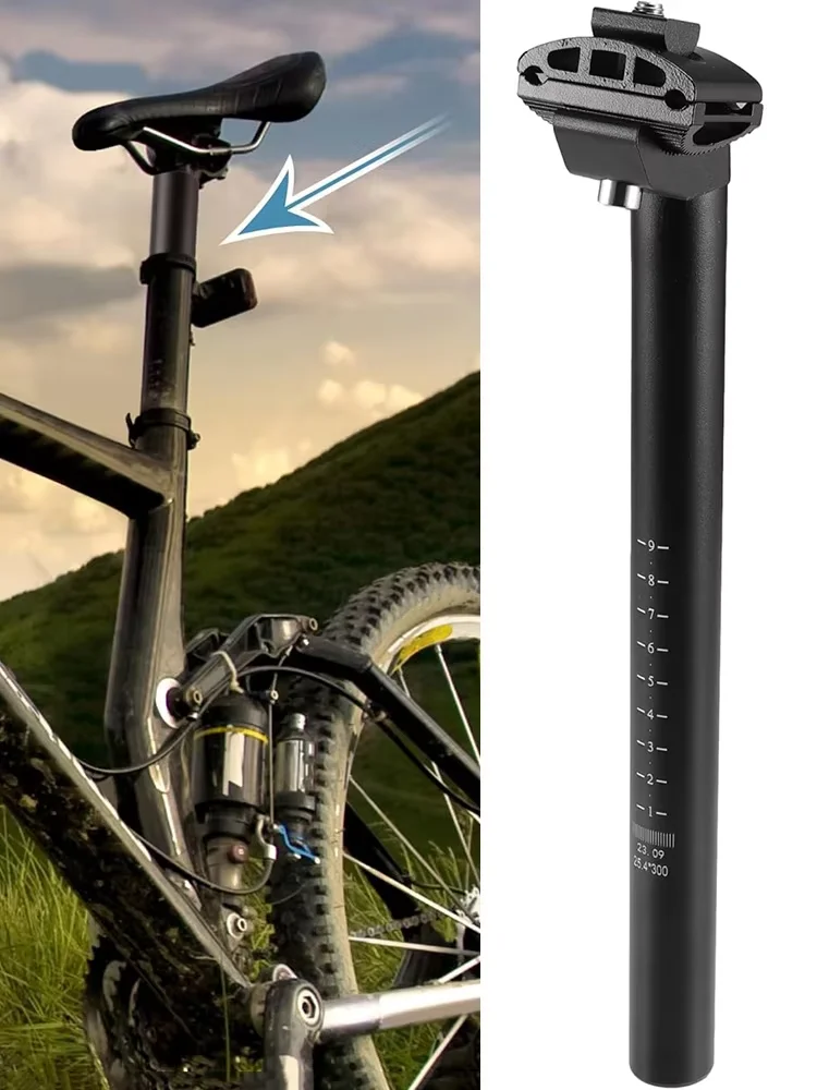 AliExpress NONE Bike Seat Post 25.4/27.2/28.6/30.4/30.8/31.6mm Aluminum Alloy Bicycle Seatpost Mountain Bike Saddle Pole Road Bike Seat Tube
