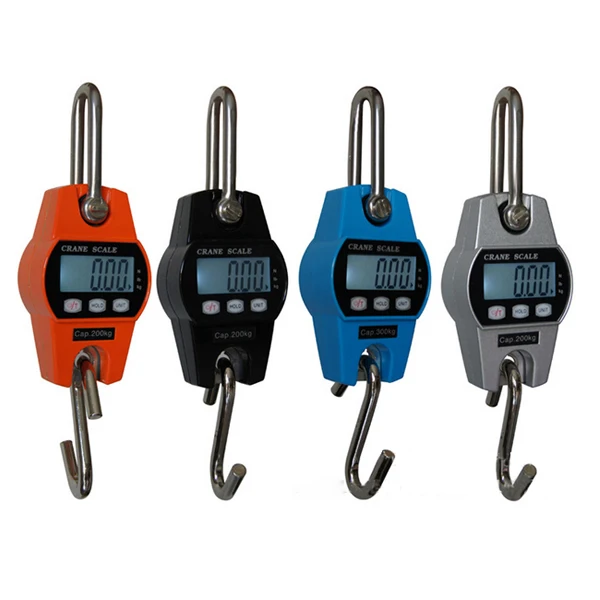 Mini Hook Weighing Calibrate 300kg/660lbs 150kg 60kg Scales OCS Electronic Digital Hanging Crane Scale