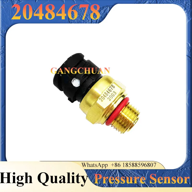 

20484678 Pressure Sensor Aftermarket Parts for EC210 EC240 EC290 EC330 Excavator