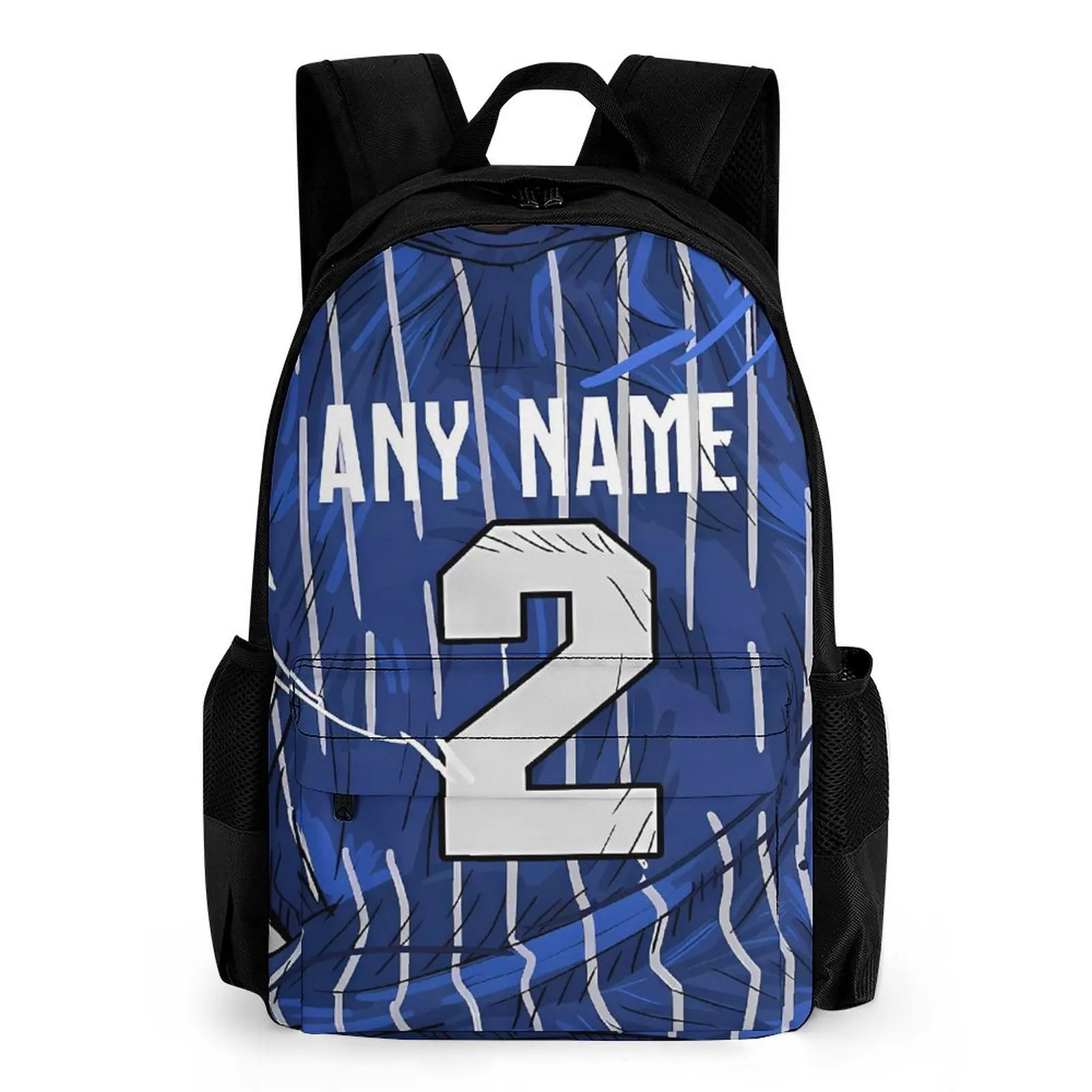 

Basketball Player Backpack Custom Any Text And Pattern 16 Inch Large Capacity Backpack Stylish Cool Teen Backpack Schoolbag