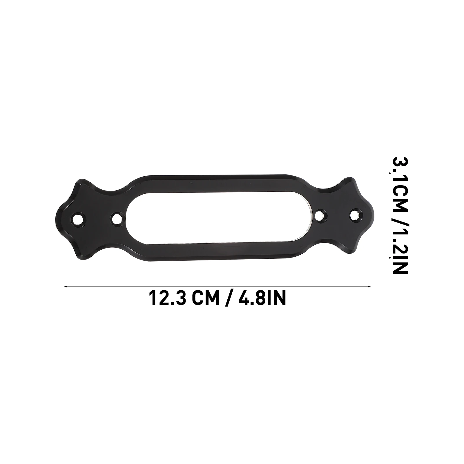 

10 pcs Pickup Frame Durable Plastic Electric Guitar Accessories Single-coil Cover Fits Most Guitars Easy Install Remove