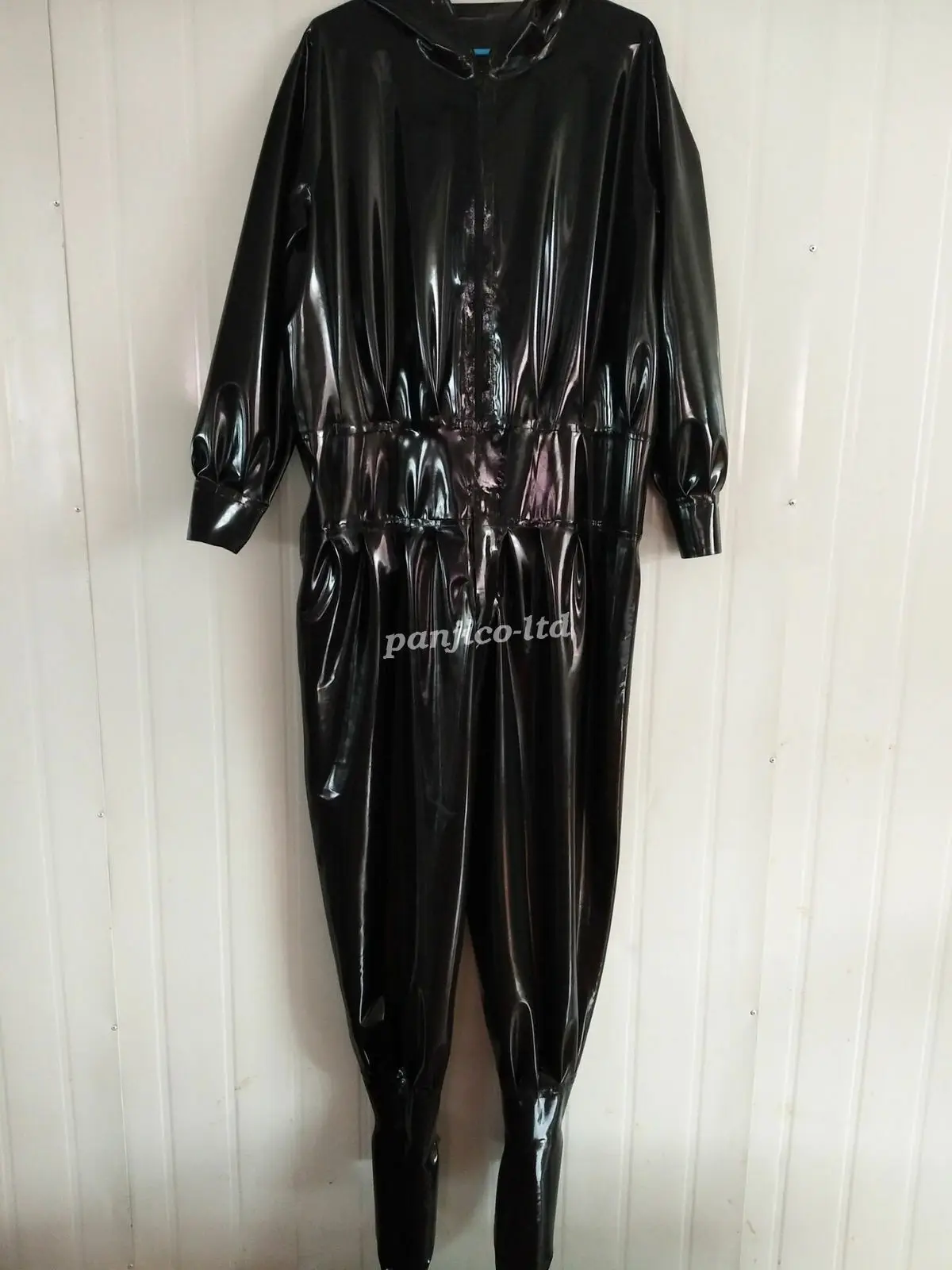 Hot Sale Latex Catsuit Latexanzug Zentai Kostüm 100% Rubber Gummi Black S-XXL Masquerade ball party