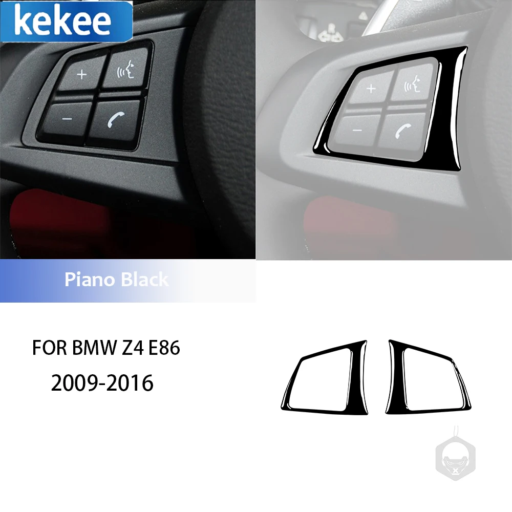 

For BMW Z4 E89 2009-2016 Piano Black Auto Buttons Frame Trim Cover Car Interior Decoration Accessories Sticker