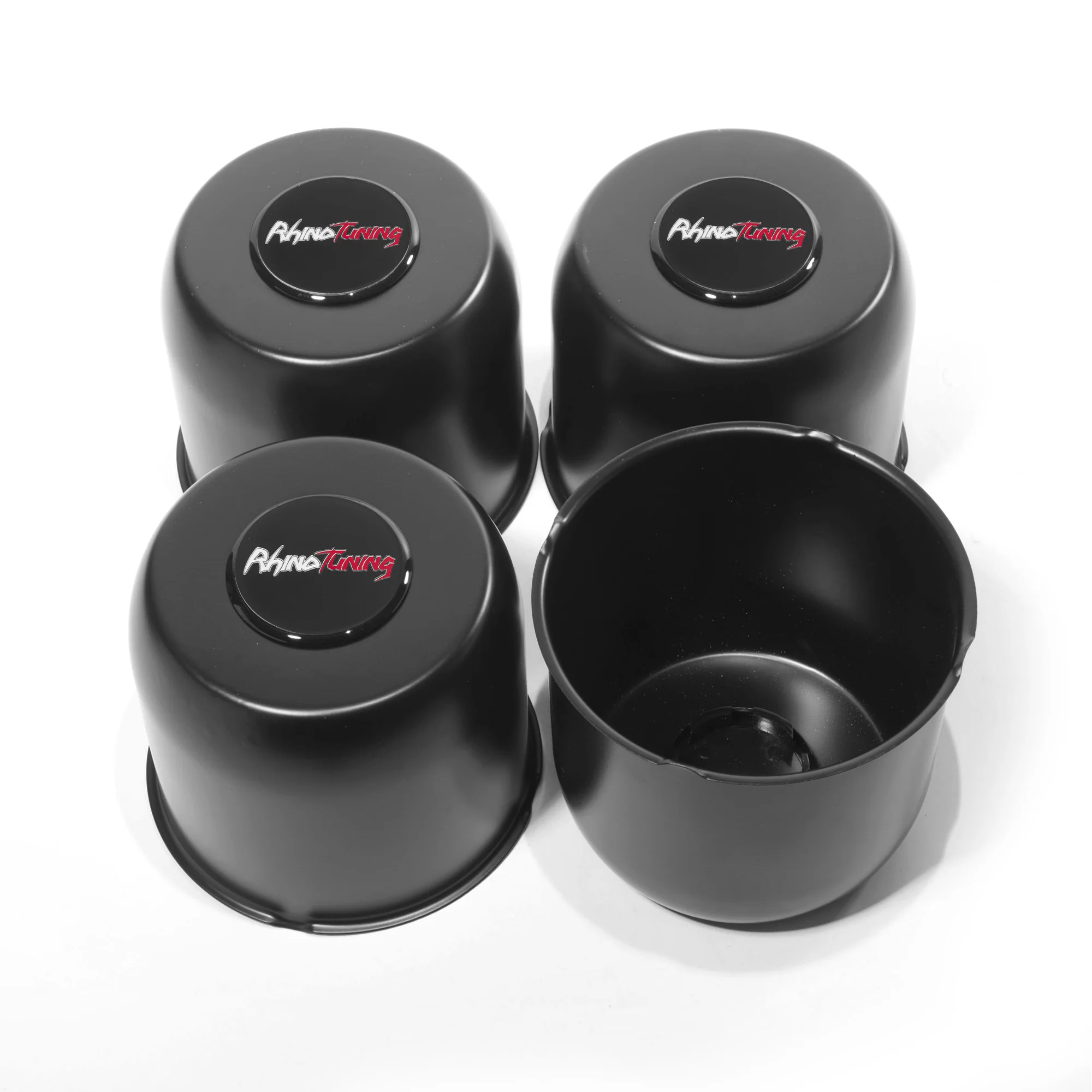 CF Performance 2 Stück/4 Stück 124mm Nabenkappen aus Mattschwarz lackiertem Carbon für Anhängerräder 4.88 Geschlossene Durchsteck-Nabenkappen – Detail 11