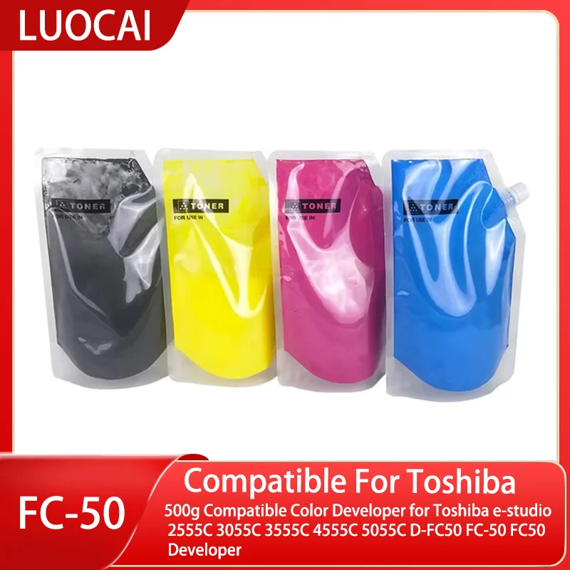 500g Compatible Color Developer for Toshiba e-studio 2555C 3055C 3555C 4555C 5055C D-FC50 FC-50 FC50 Developer