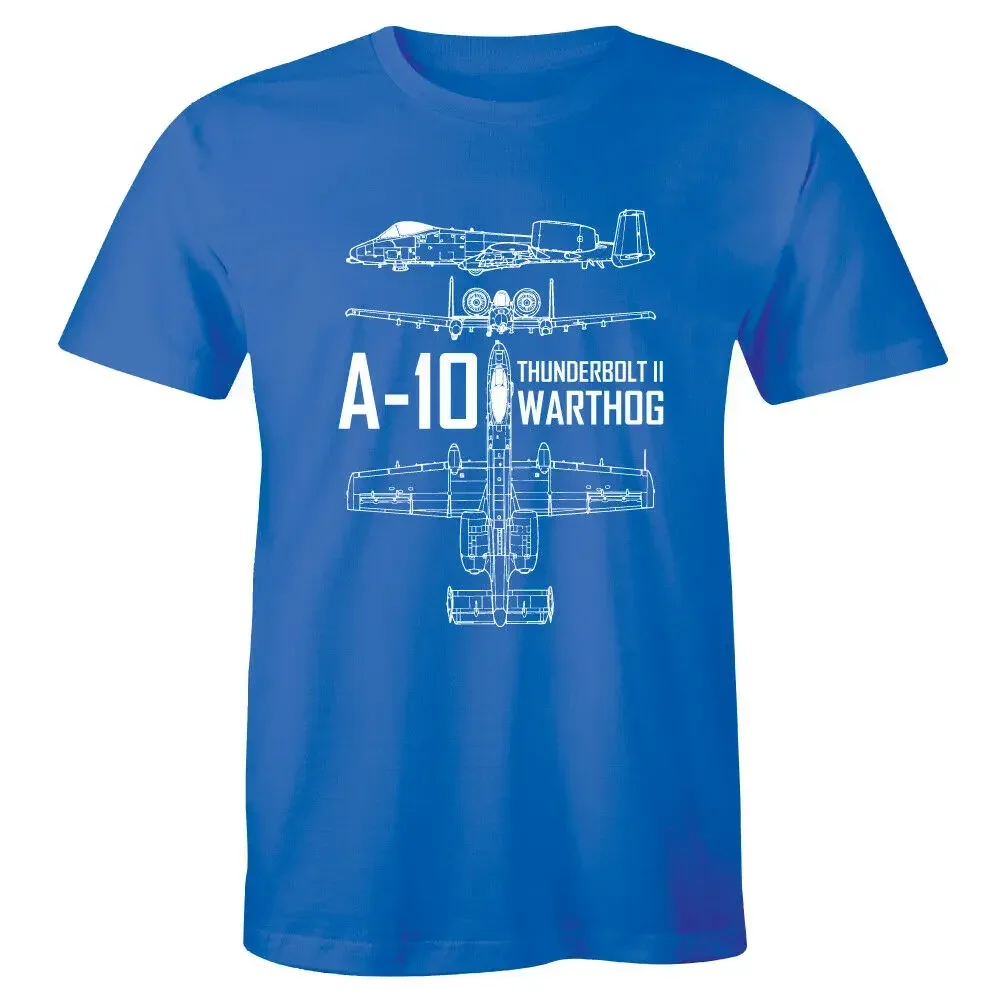 A -10 Thunderbolt II Warthog Attack Aircraft T-Shirt. Summer Cotton Short Sleeve O-Neck Mens T Shirt New S-3XL
