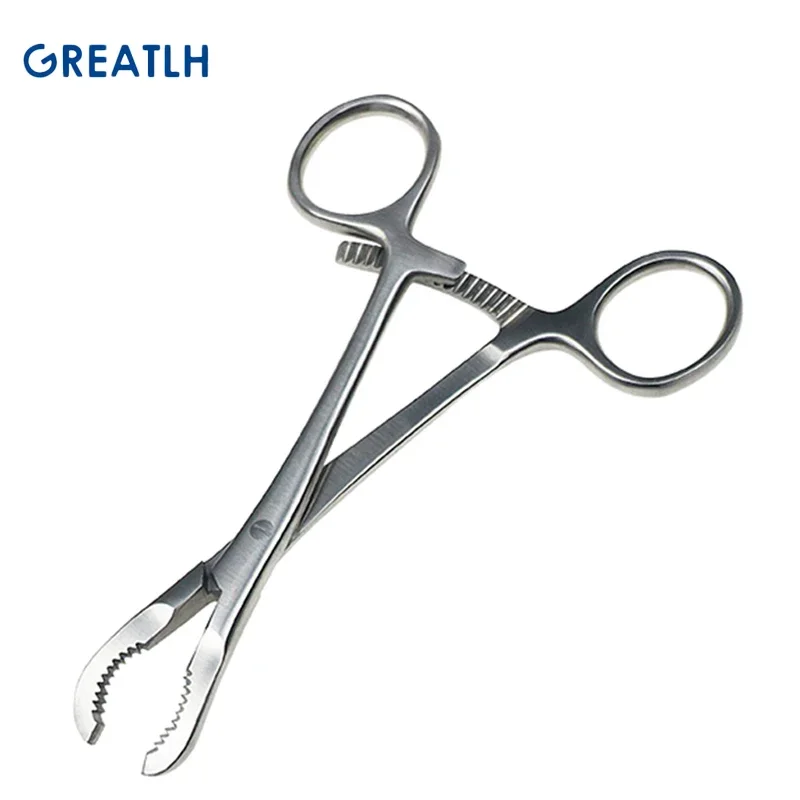 1pcs Phalanges Toothed Reduction Forceps Veterinary orthopedics Instruments