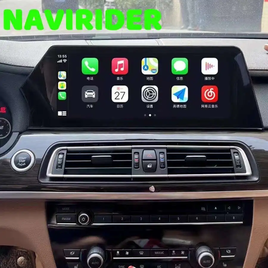 

10.25Inch For BMW 7 Series F01 2013-2017 Car Blade Screen Android 13 Navigation Host Stereo Tape GPS Recorder Multimedia Carplay