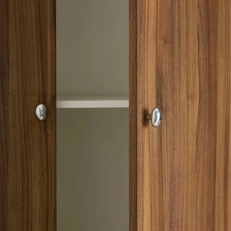 Light Luxury Shoe Cabinet Irregular Small Handle Middle Ancient Style Pebble Cabinet Door Handle Creative Brass Wardrobe Knob