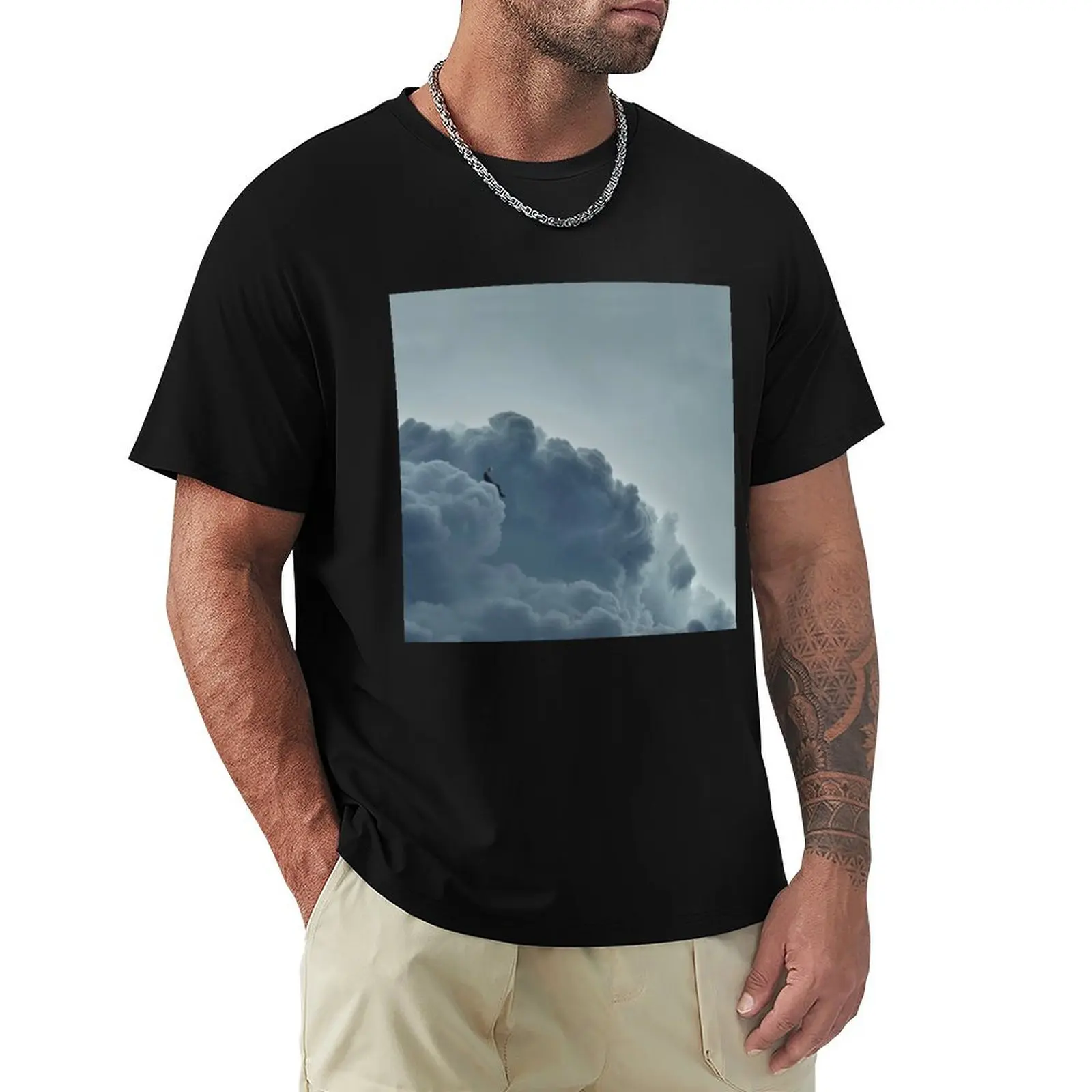 nf clouds mixtape T-Shirt summer top blacks tops vintage graphic tee mens fashion