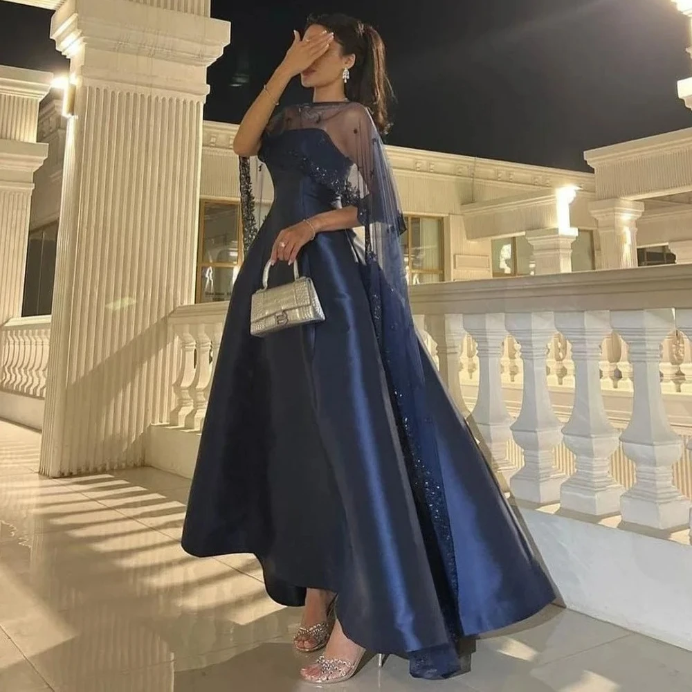 Sukienki na studniówkę, linia A, dekolt okrągły, sukienka midi, suknia wieczorowa, okazja, formalna, wykwintna, wysoka jakość, suknie na studniówkę dla kobiet, szyte na miarę.