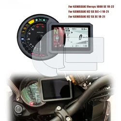 Kawasaki Versys 1000 SE Versys1000 1000SE H2 SX SE 2018-2021 용 오토바이 클러스터 스크래치 방지 필름 화면 보호기